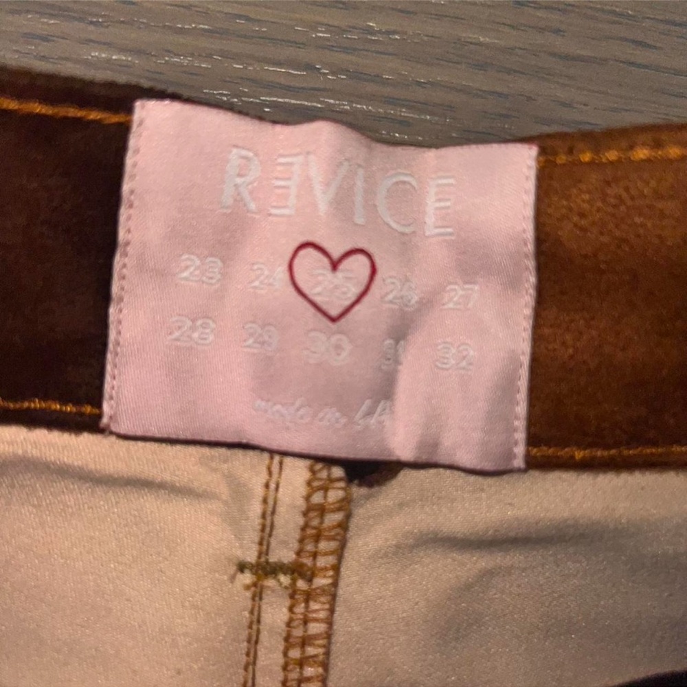 REVICE: Bonnie & Clyde Cow Print Pants - Picture 3 of 4
